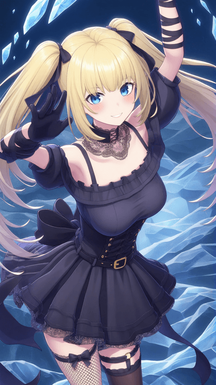 Ani wallpaper grok-ani-ice